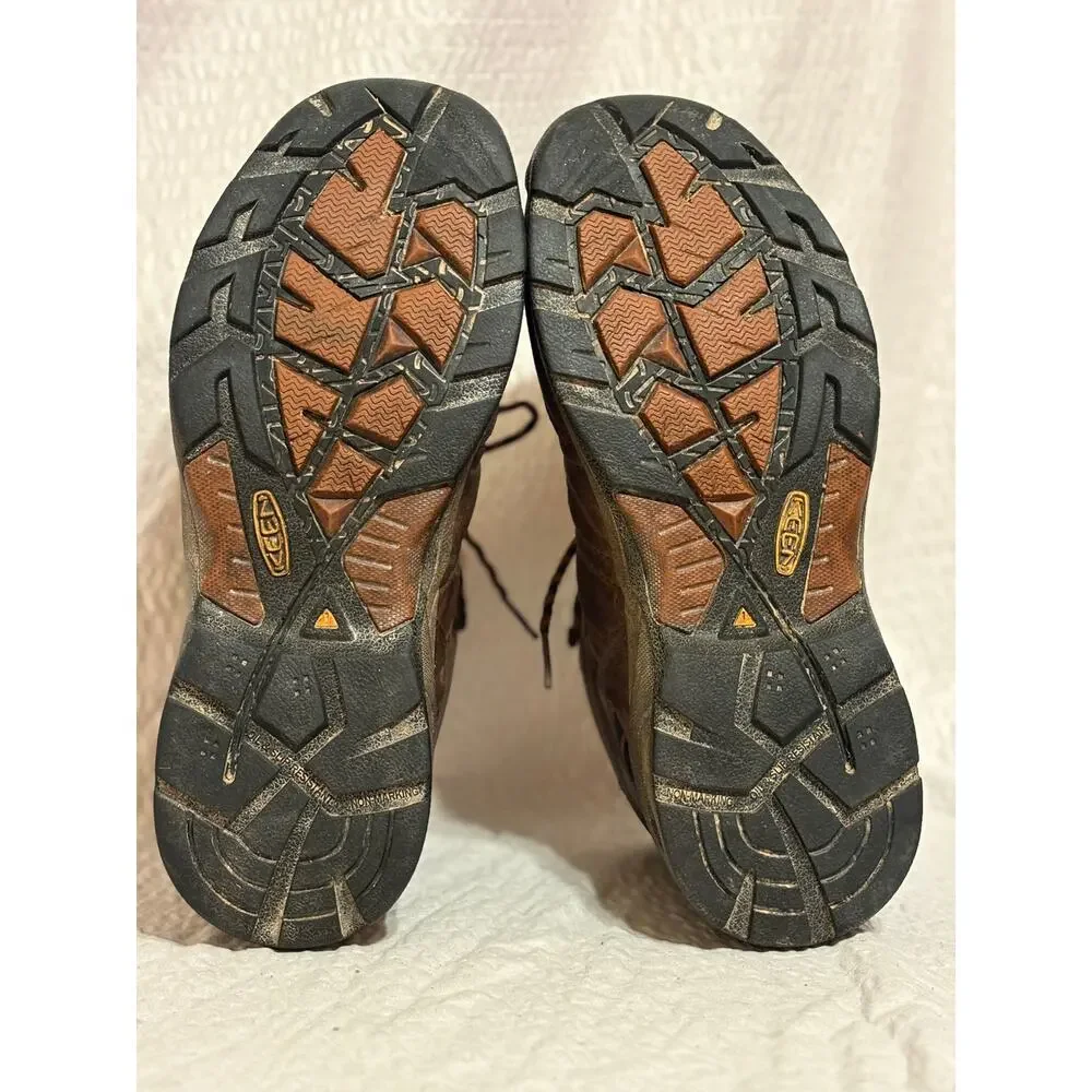 Keen Detroit XT Waterproof Soft Toe Leather Work Boots EH Rated Men’s Size 14D